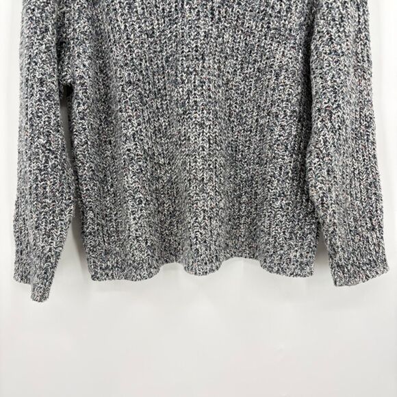 Marine Layer Quinn Oversized Sweater Blue Multi, Large - Picture 3 of 10